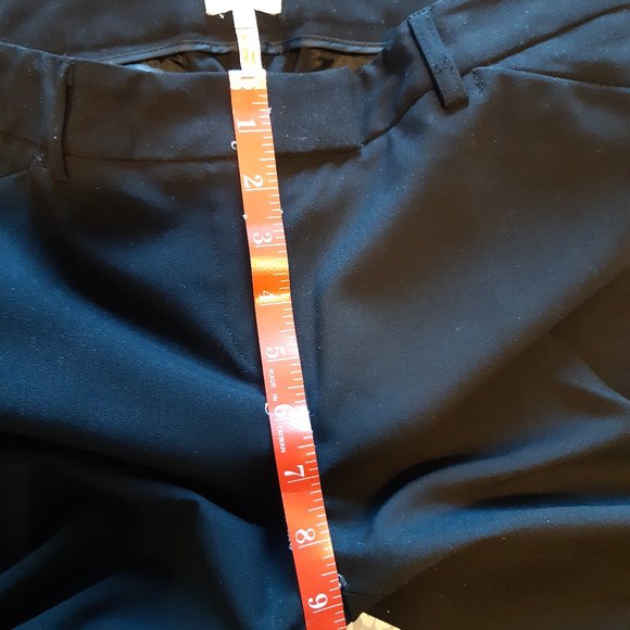 Laundry by Shelli Segal Black Slit Ankle Pants - Picture 3 of 10